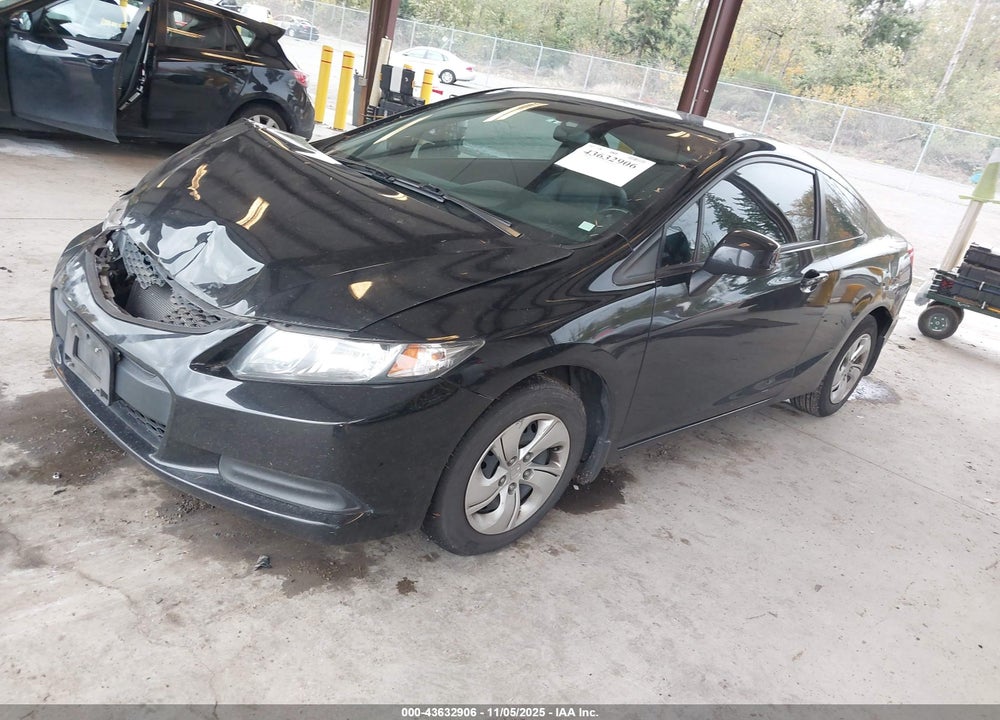 2013 HONDA CIVIC LX VIN: 2HGFG3B50DH532500