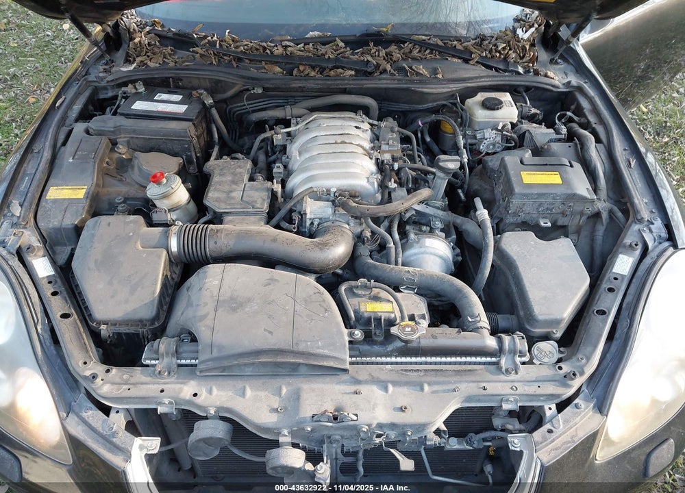 2005 LEXUS SC 430 VIN: JTHFN48Y050062114