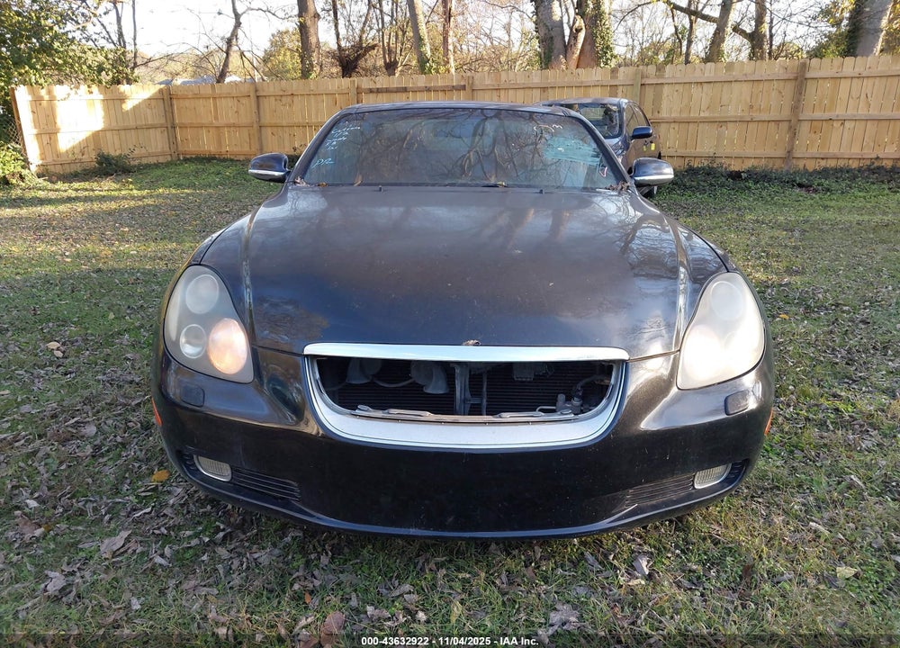 2005 LEXUS SC 430 VIN: JTHFN48Y050062114