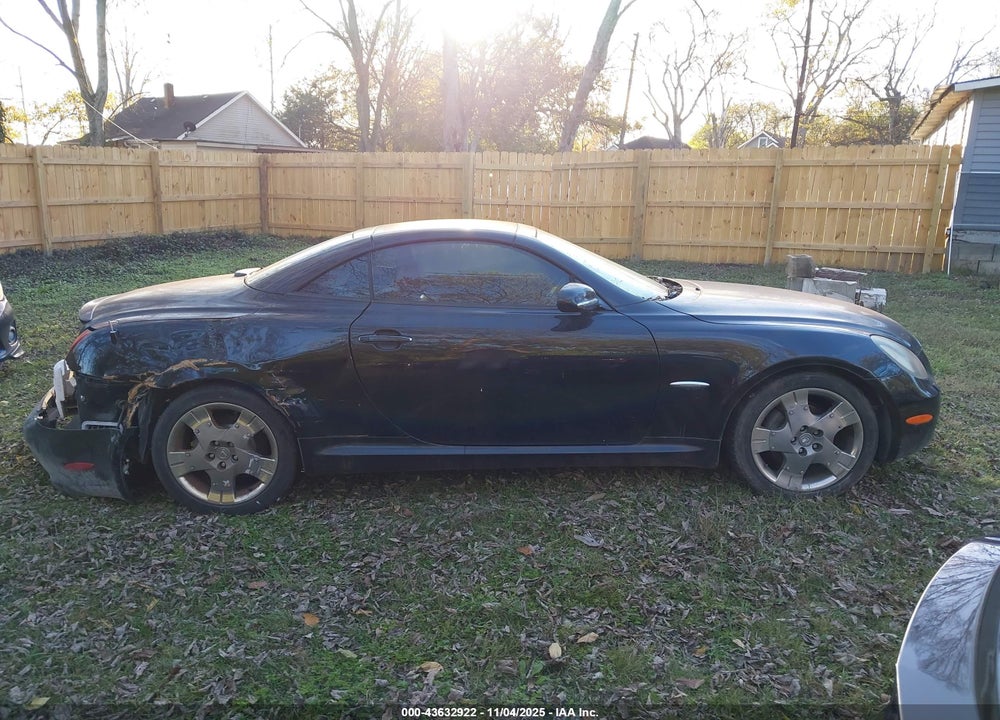2005 LEXUS SC 430 VIN: JTHFN48Y050062114