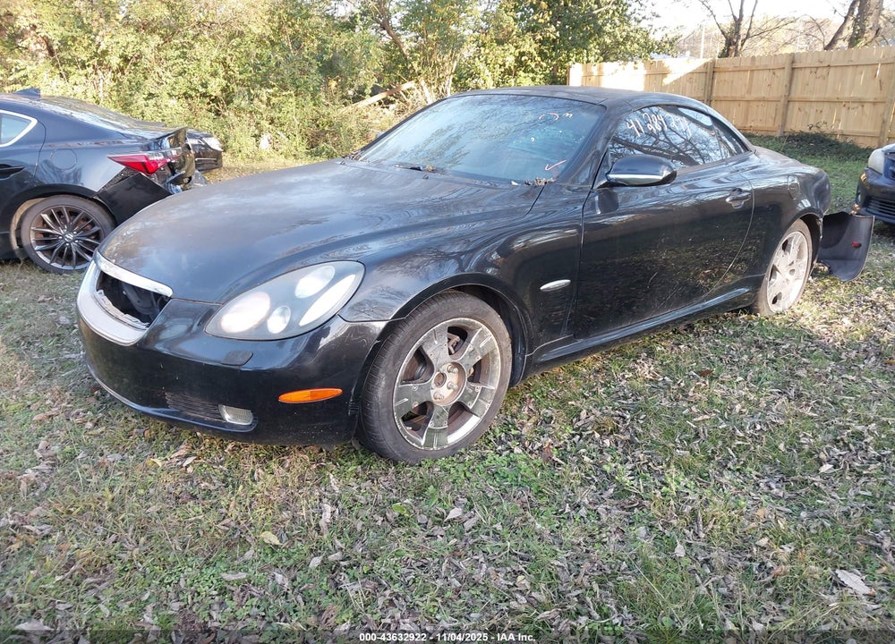 2005 LEXUS SC 430 VIN: JTHFN48Y050062114