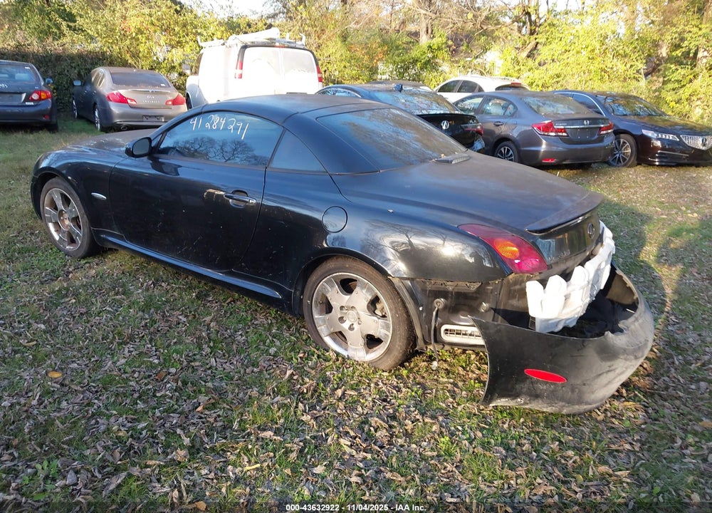 2005 LEXUS SC 430 VIN: JTHFN48Y050062114