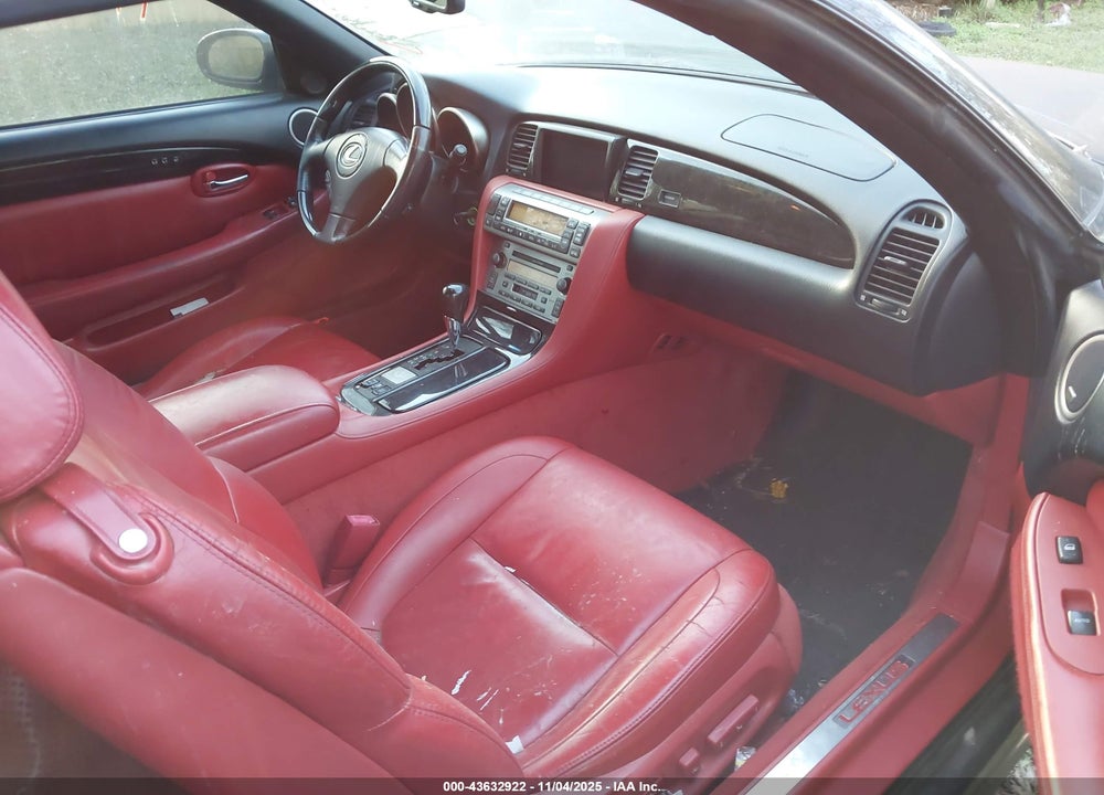 2005 LEXUS SC 430 VIN: JTHFN48Y050062114