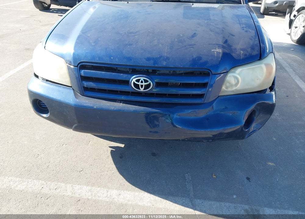 2006 TOYOTA HIGHLANDER V6 VIN: JTEDP21A760123248