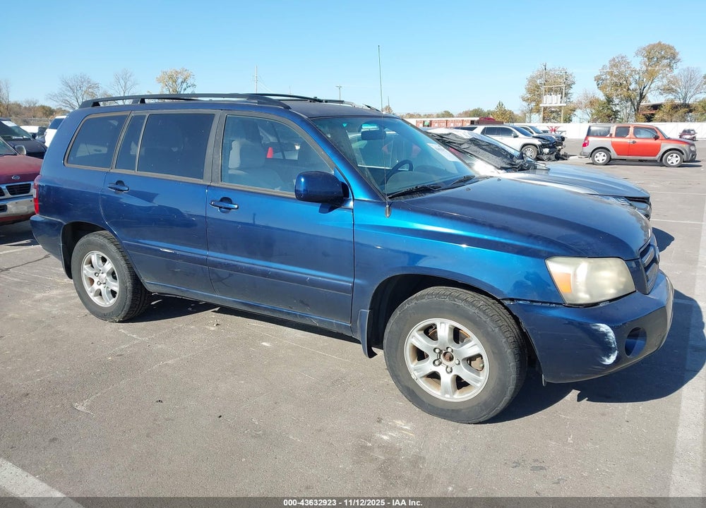 2006 TOYOTA HIGHLANDER V6 VIN: JTEDP21A760123248