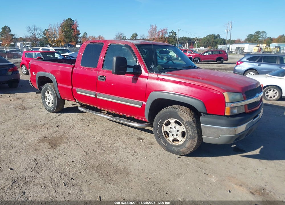 2004 CHEVROLET SILVERADO VIN: 2GCEK19T741255886