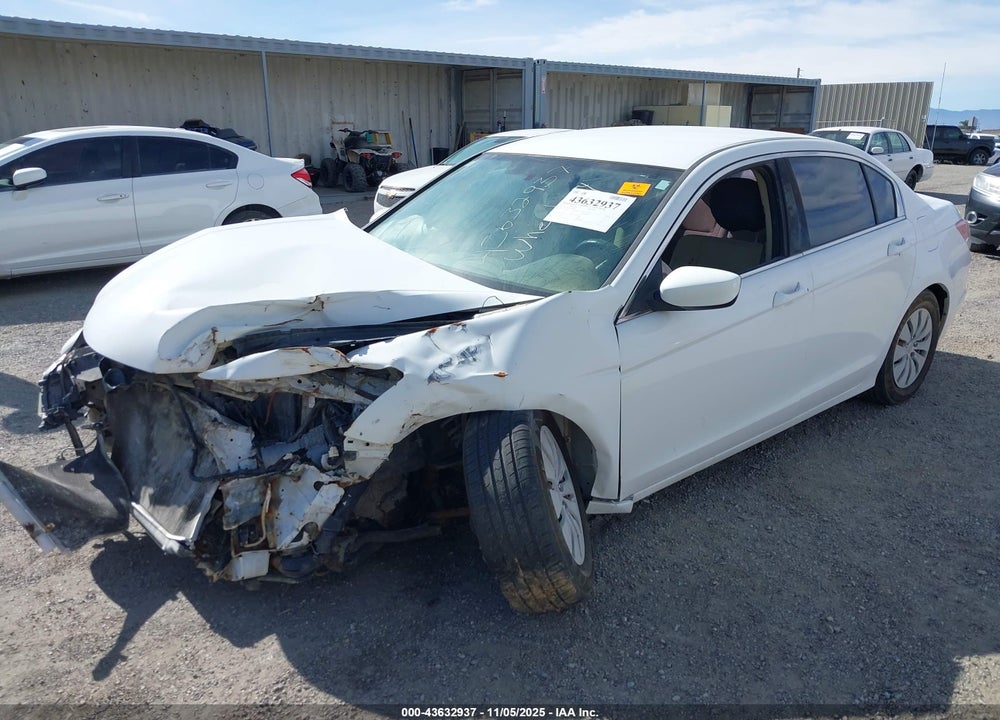 2012 HONDA ACCORD 2.4 LX VIN: 1HGCP2F32CA109016