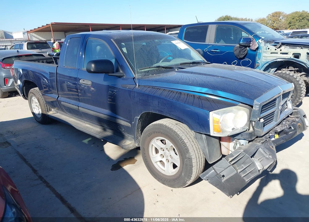 2007 DODGE DAKOTA SLT VIN: 1D7HE42K47S165760