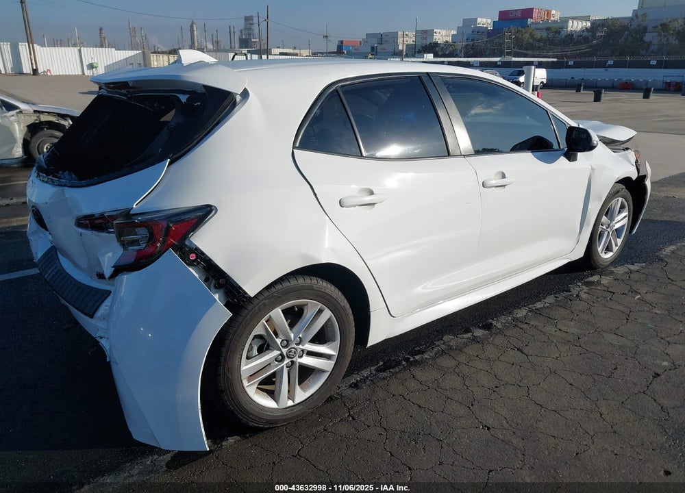 2022 TOYOTA COROLLA SE VIN: JTND4MBE9N3182823