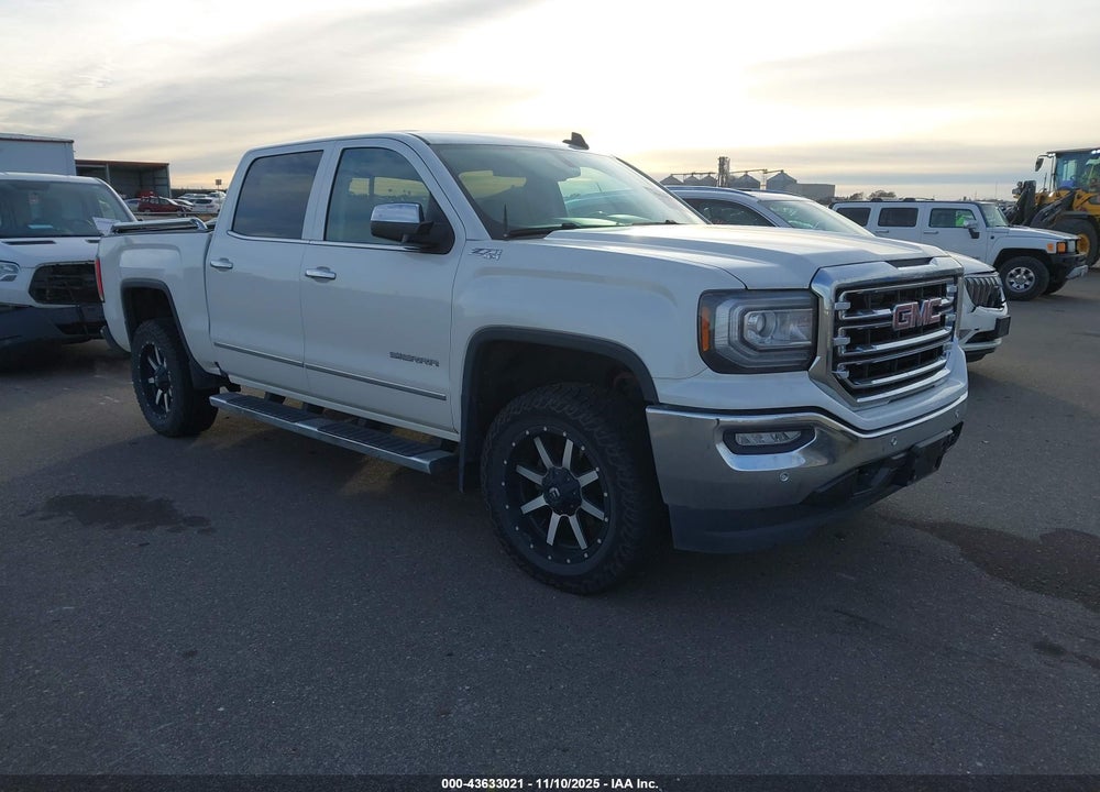2018 GMC SIERRA 1500 SLT VIN: 3GTU2NEC0JG393586