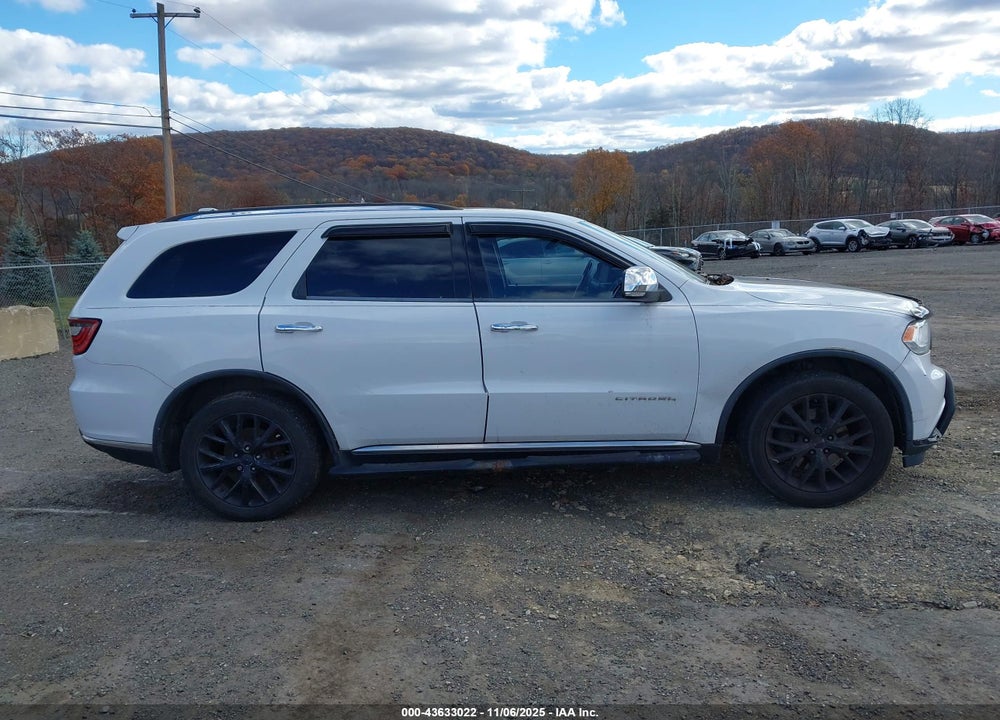 2015 DODGE DURANGO CITADEL VIN: 1C4RDJEG7FC786782