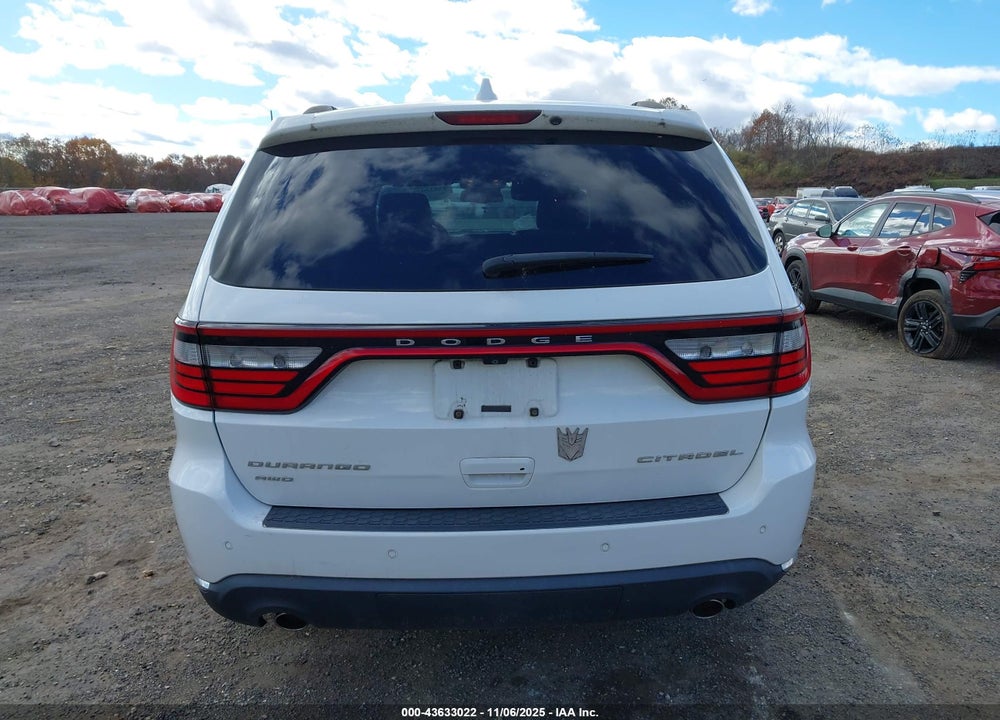2015 DODGE DURANGO CITADEL VIN: 1C4RDJEG7FC786782