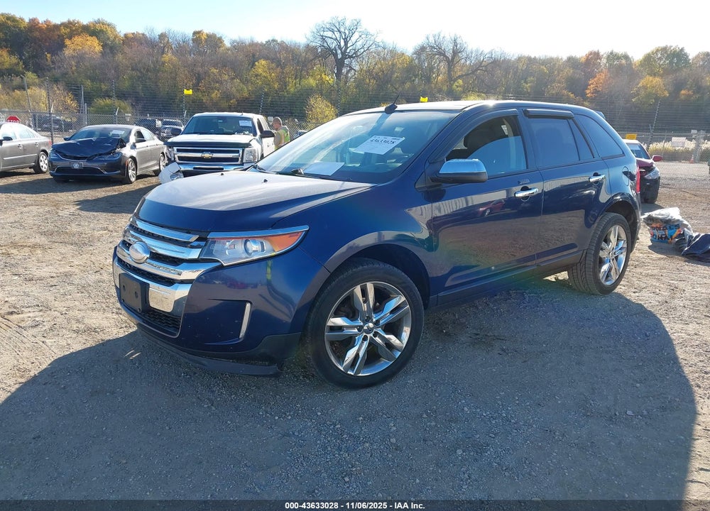 2012 FORD EDGE SEL VIN: 2FMDK3JC5CBA89715