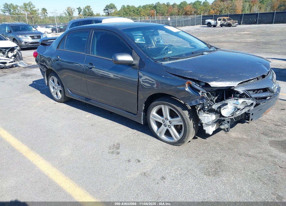2013 TOYOTA COROLLA S VIN: 2T1BU4EEXDC110381