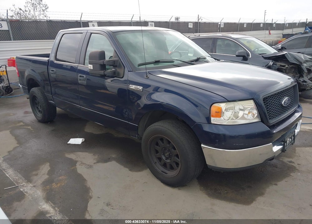 2005 FORD F-150 LARIAT/XLT VIN: 1FTPW12575KE99760