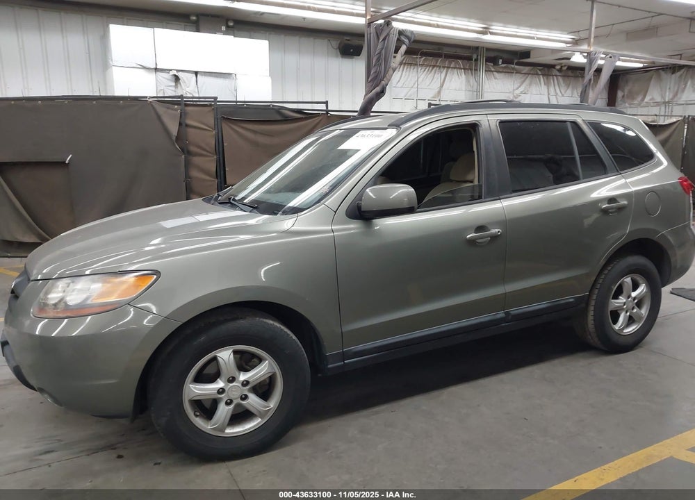 2008 HYUNDAI SANTA FE GLS VIN: 5NMSG13D98H174556