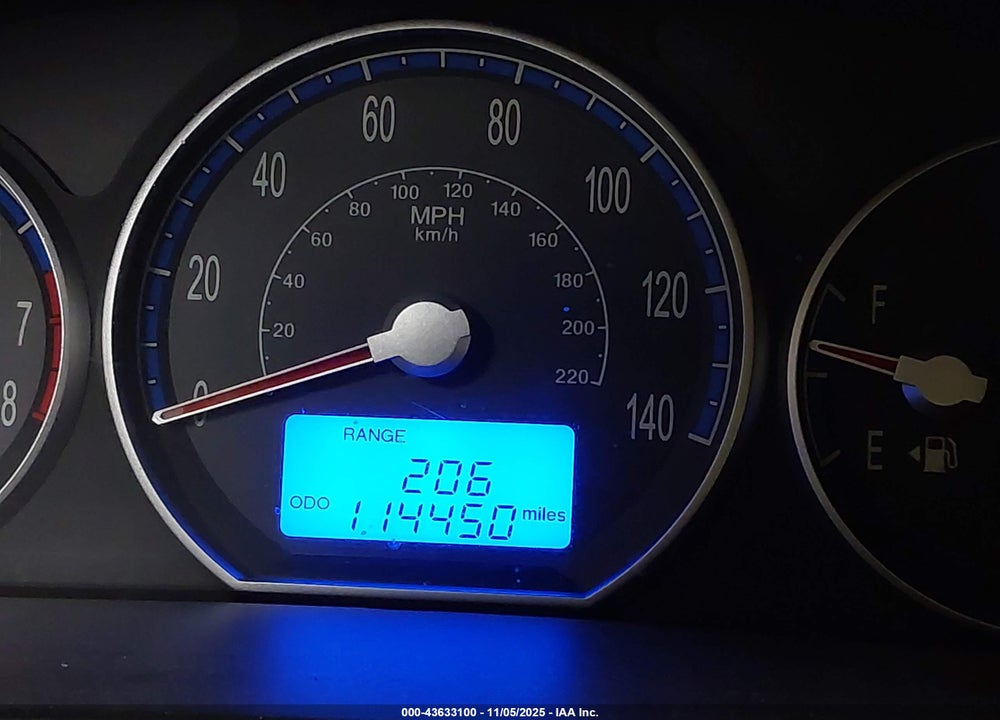 2008 HYUNDAI SANTA FE GLS VIN: 5NMSG13D98H174556