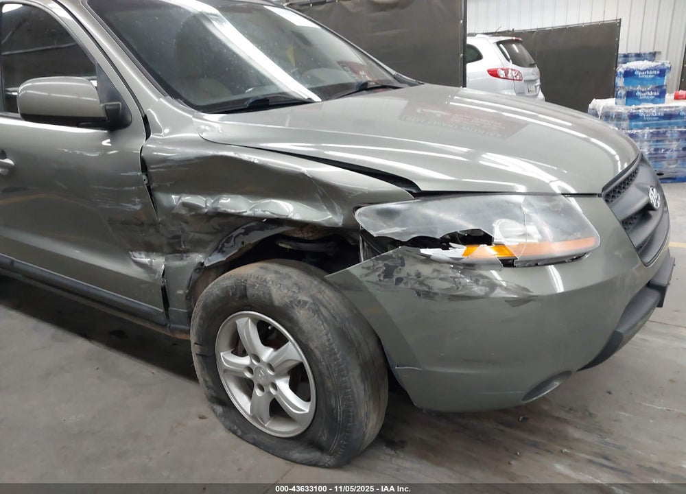 2008 HYUNDAI SANTA FE GLS VIN: 5NMSG13D98H174556