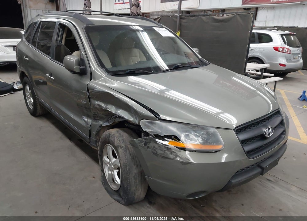 2008 HYUNDAI SANTA FE GLS VIN: 5NMSG13D98H174556