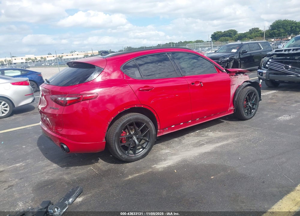 2020 ALFA ROMEO STELVIO SPORT RWD VIN: ZASPAJAN9L7C76398