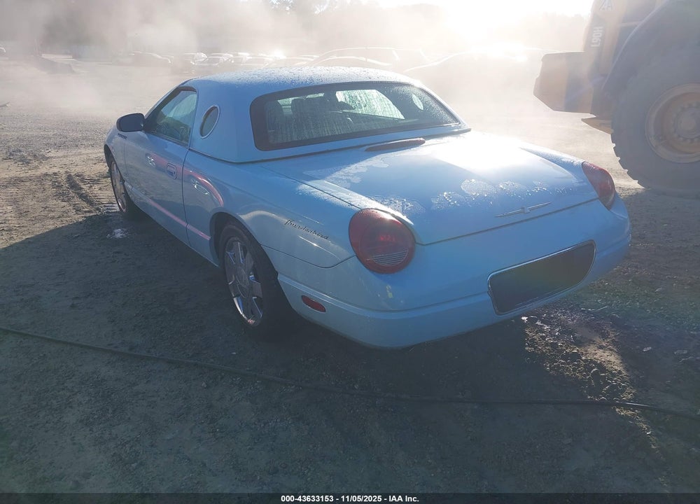 2003 FORD THUNDERBIRD VIN: 1FAHP60A03Y101660