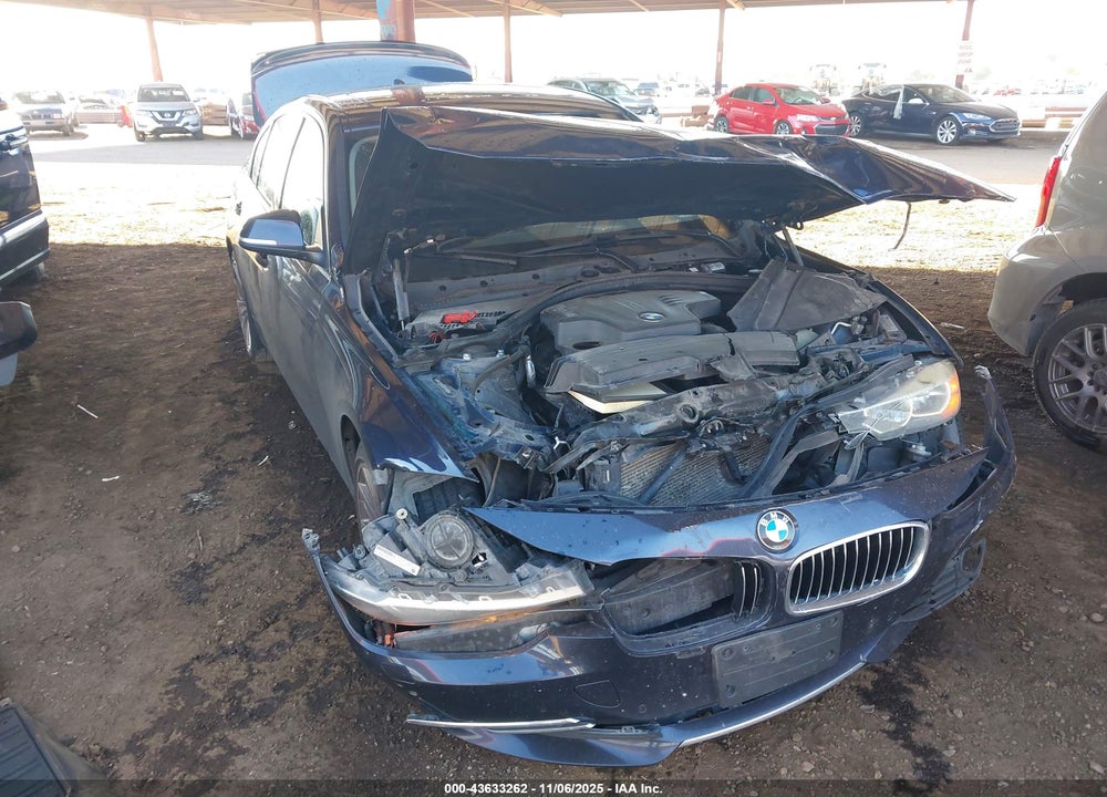 2014 BMW 328I XDRIVE VIN: WBA3B5C52EP542966