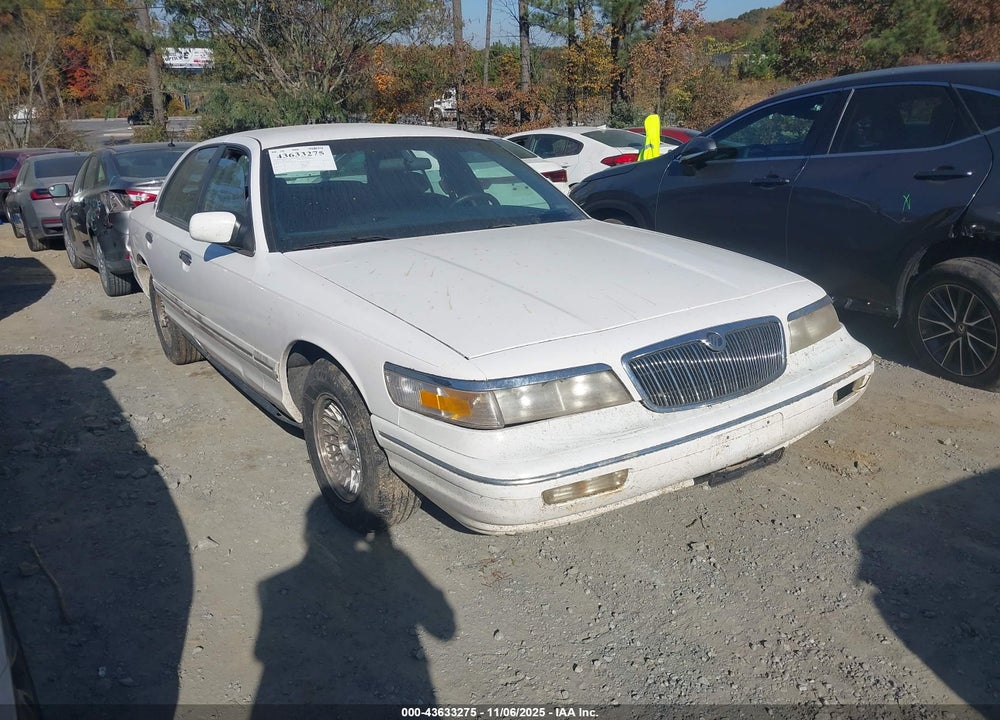 1996 MERCURY GRAND MARQUIS LS/BAYSHORE VIN: 2MELM75W9TX611768