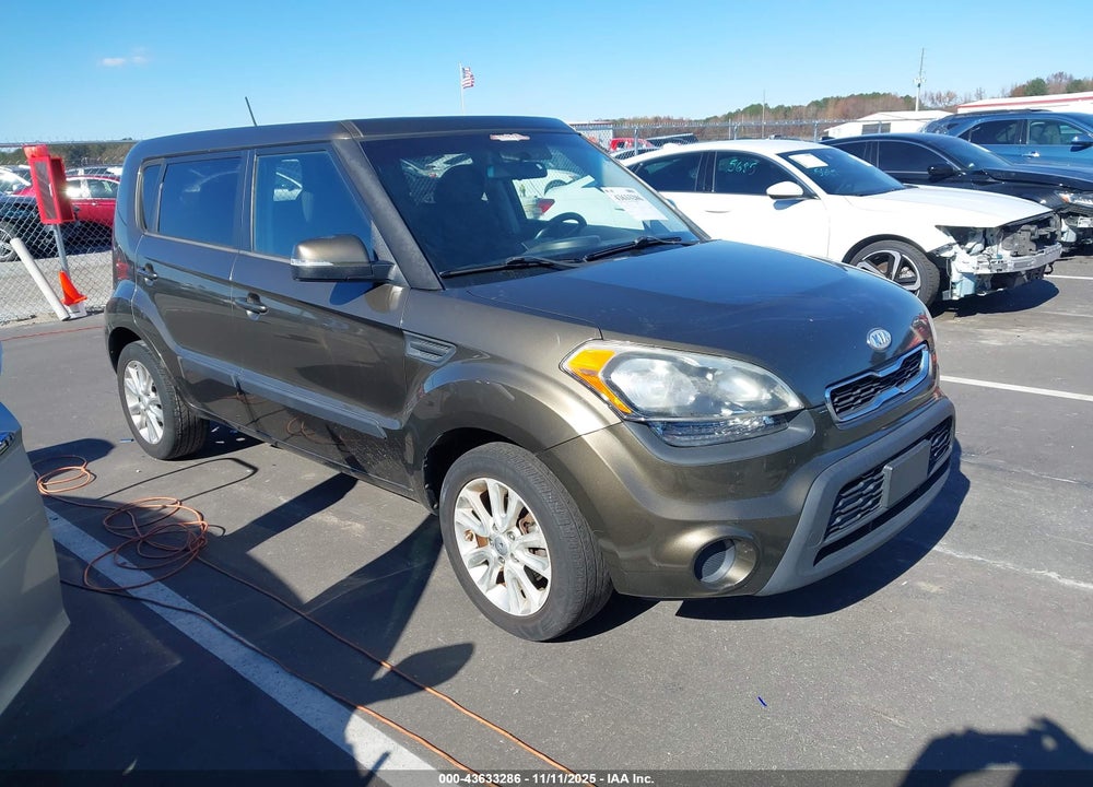 2012 KIA SOUL + VIN: KNDJT2A63C7378948