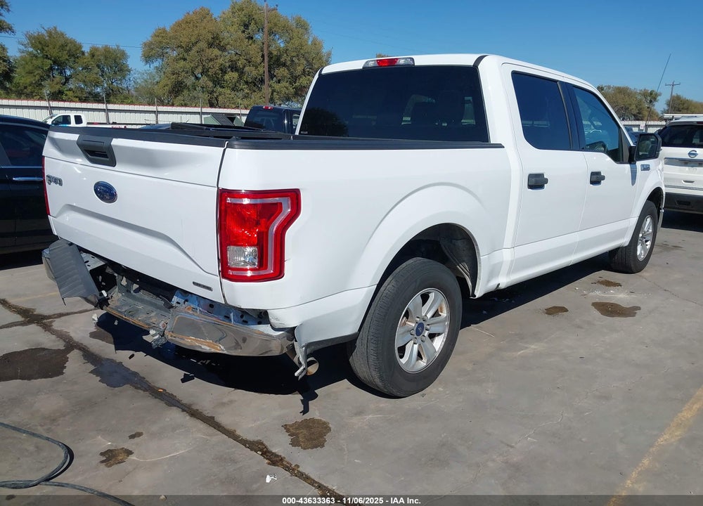 2016 FORD F-150 VIN: 1FTEW1CF9GKD80769