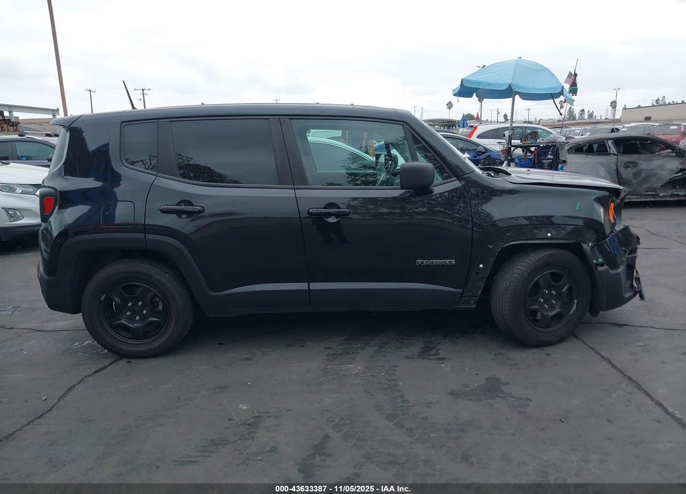 2017 JEEP RENEGADE SPORT FWD VIN: ZACCJAABXHPF47184