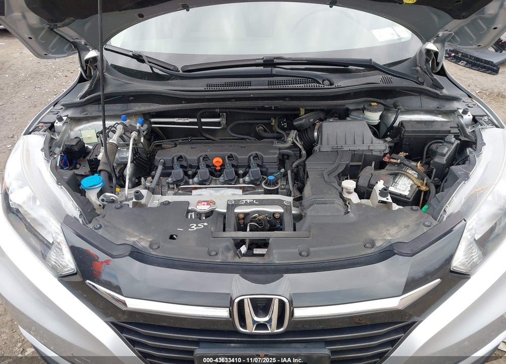 2016 HONDA HR-V EX VIN: 3CZRU6H55GM709068