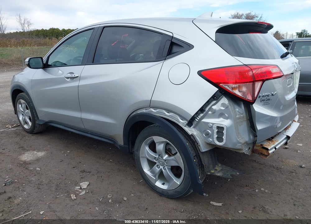 2016 HONDA HR-V EX VIN: 3CZRU6H55GM709068