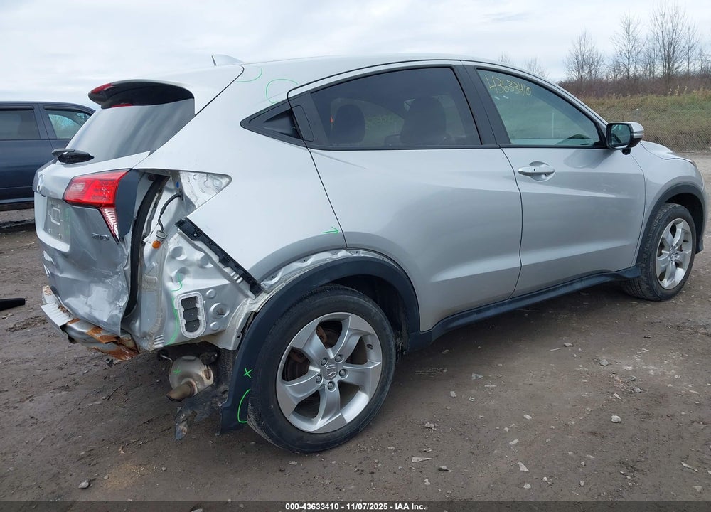 2016 HONDA HR-V EX VIN: 3CZRU6H55GM709068