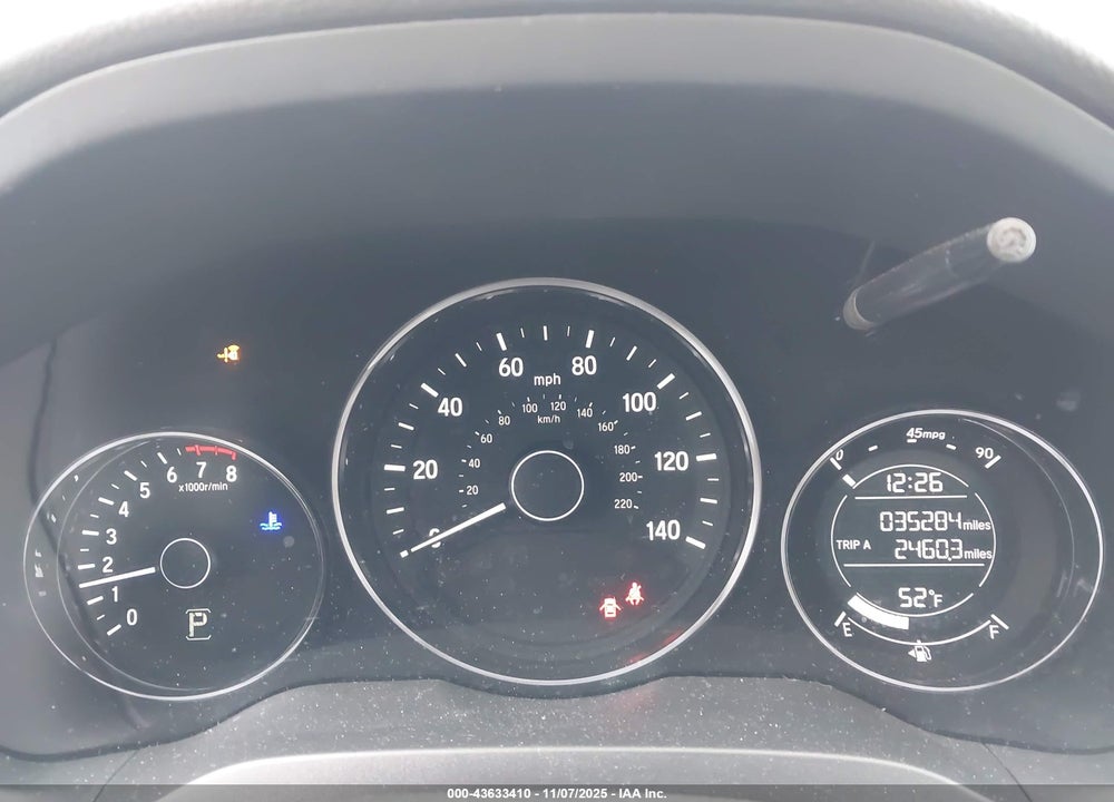 2016 HONDA HR-V EX VIN: 3CZRU6H55GM709068