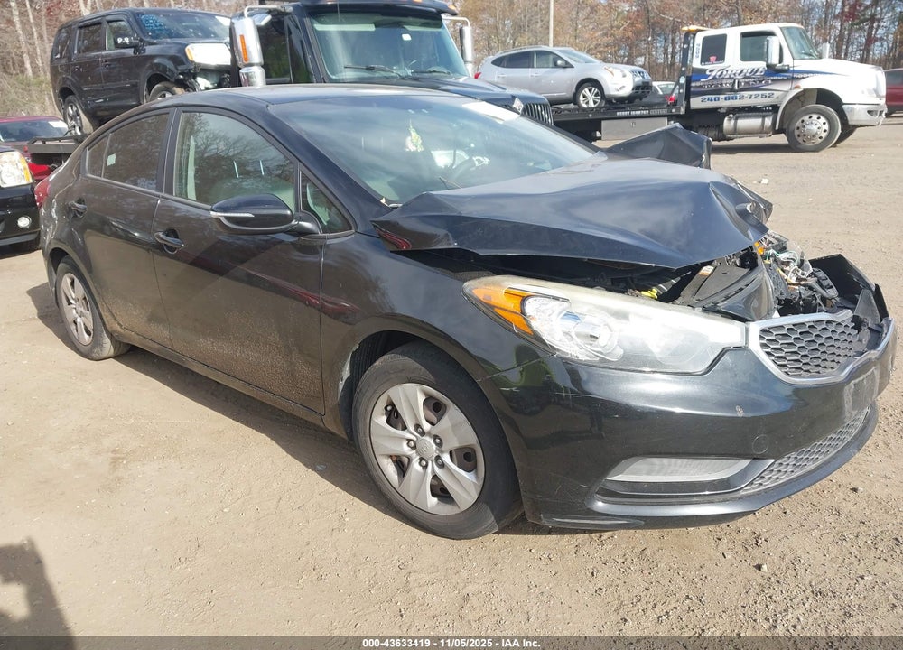 2015 KIA FORTE LX VIN: KNAFX4A69F5376513