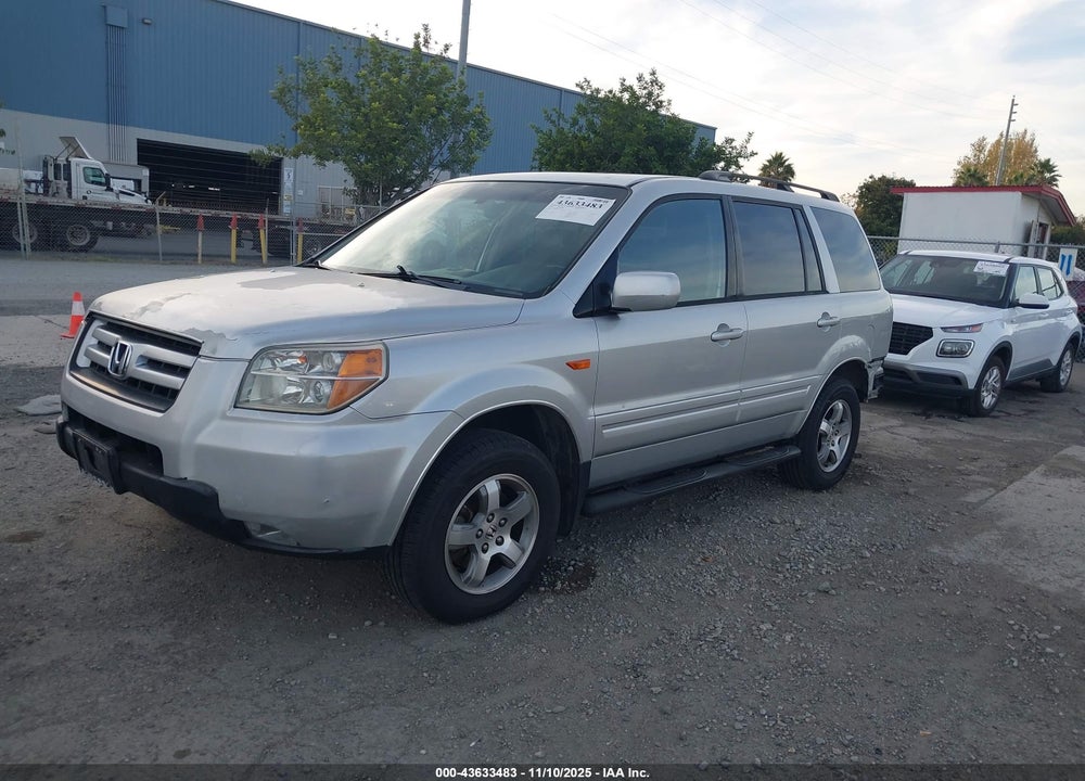 2006 HONDA PILOT EX-L VIN: 2HKYF18566H558647