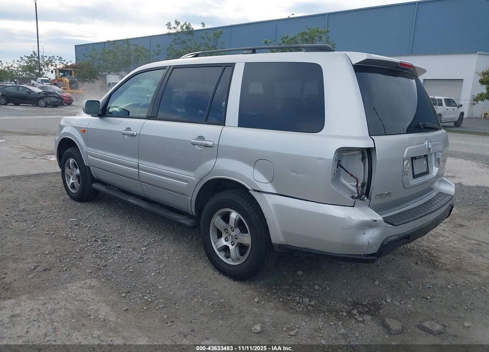 2006 HONDA PILOT EX-L VIN: 2HKYF18566H558647