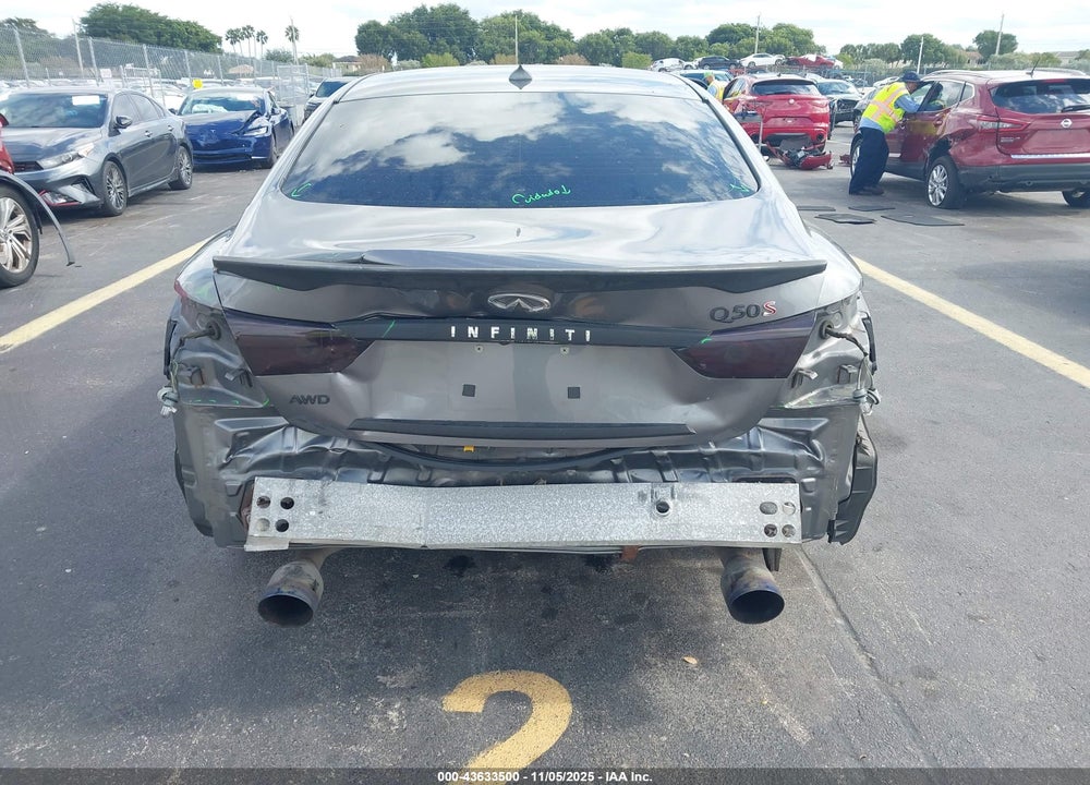 2014 INFINITI Q50 SPORT VIN: JN1BV7AR3EM688417