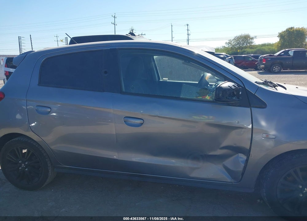 2019 MITSUBISHI MIRAGE LE VIN: ML32A5HJ7KH016459