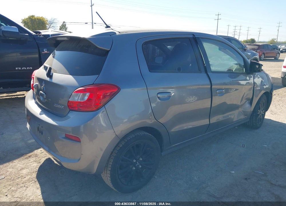 2019 MITSUBISHI MIRAGE LE VIN: ML32A5HJ7KH016459