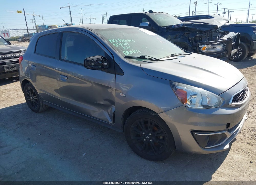 2019 MITSUBISHI MIRAGE LE VIN: ML32A5HJ7KH016459