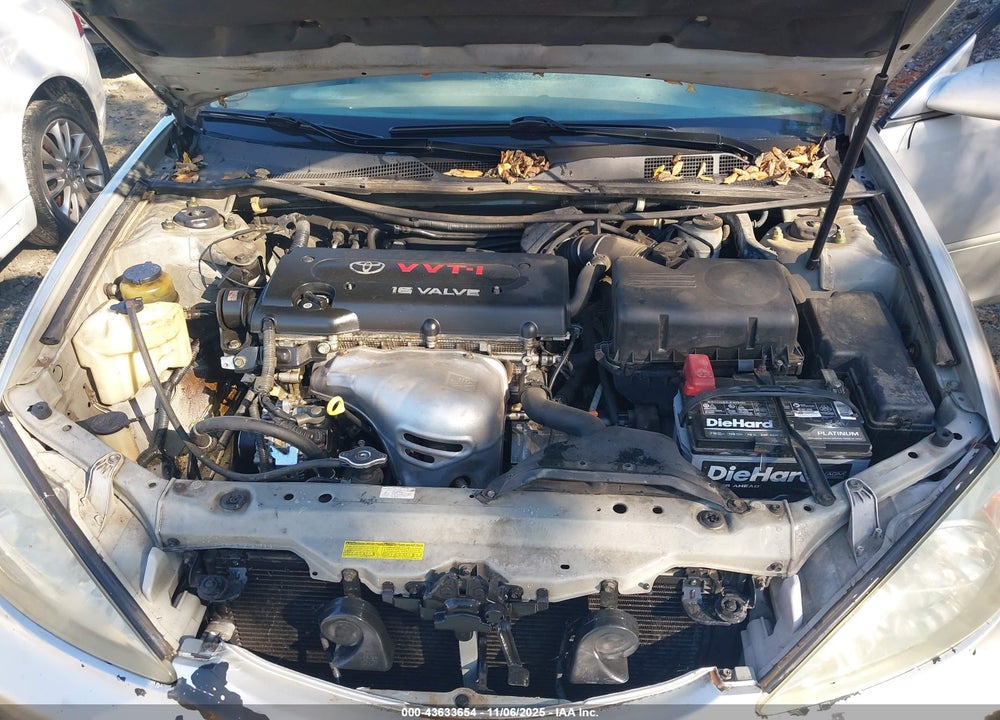 2004 TOYOTA CAMRY LE VIN: 4T1BE32K84U929650