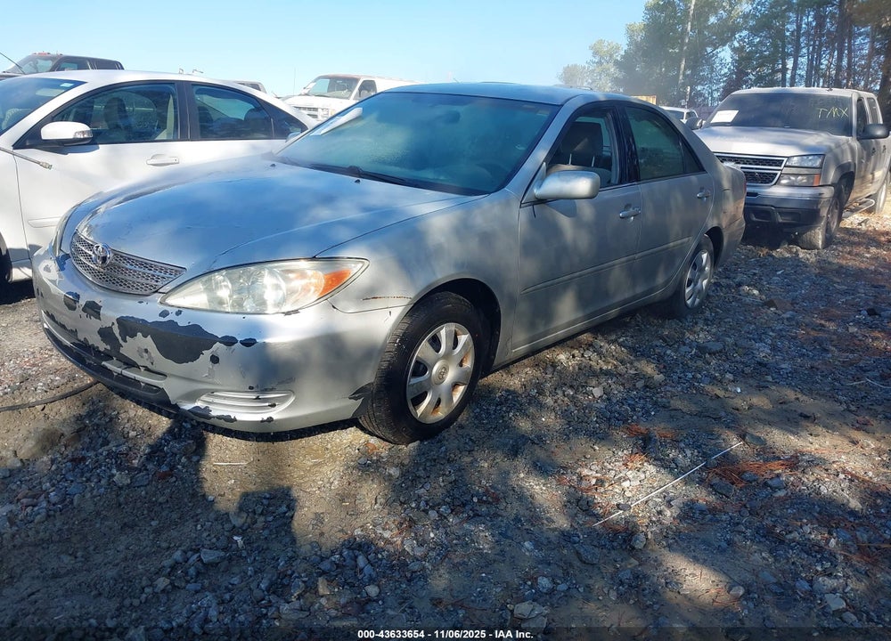 2004 TOYOTA CAMRY LE VIN: 4T1BE32K84U929650