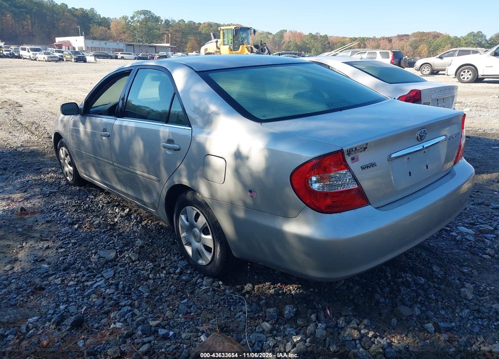 2004 TOYOTA CAMRY LE VIN: 4T1BE32K84U929650