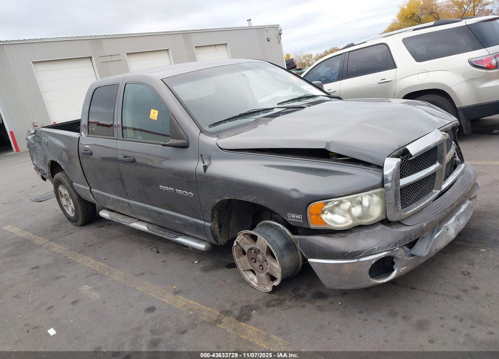 2003 DODGE RAM 1500 SLT/LARAMIE/ST VIN: 1D7HA18D33S349004