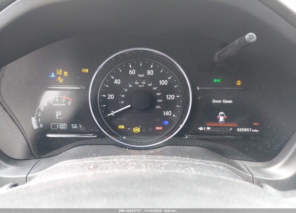2022 HONDA HR-V VIN: 3CZRU6H57NM744028