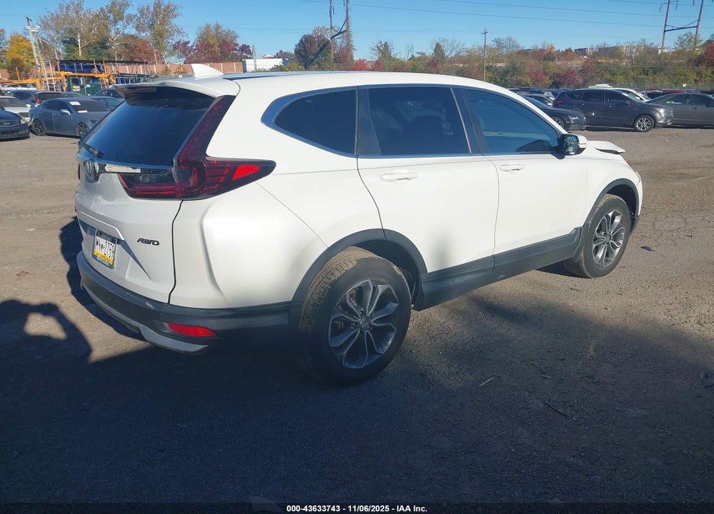 2021 HONDA CR-V AWD EX VIN: 2HKRW2H55MH639985