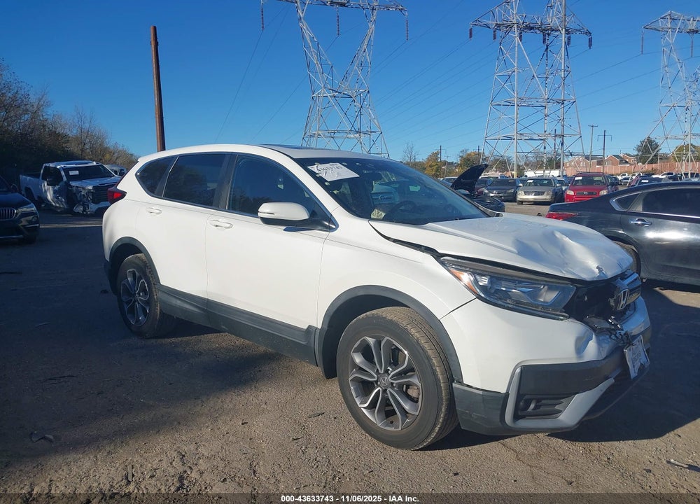 2021 HONDA CR-V AWD EX VIN: 2HKRW2H55MH639985