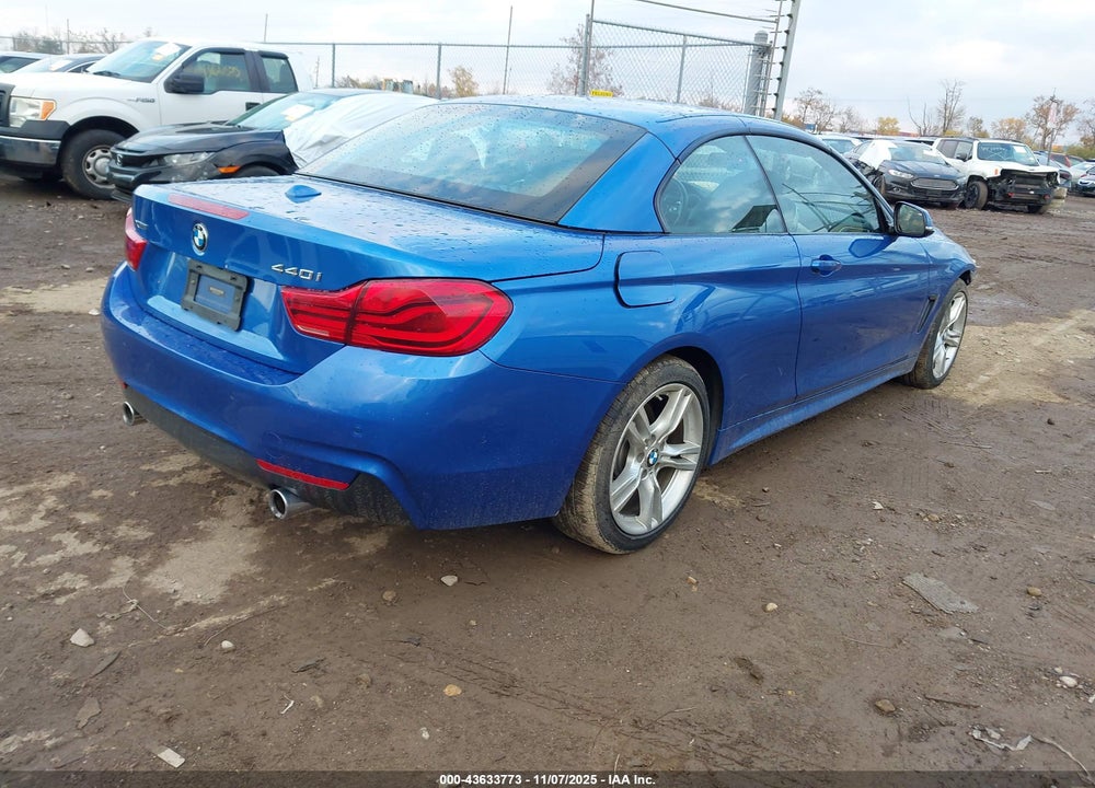 2018 BMW 440I XDRIVE VIN: WBA4Z7C5XJED47668