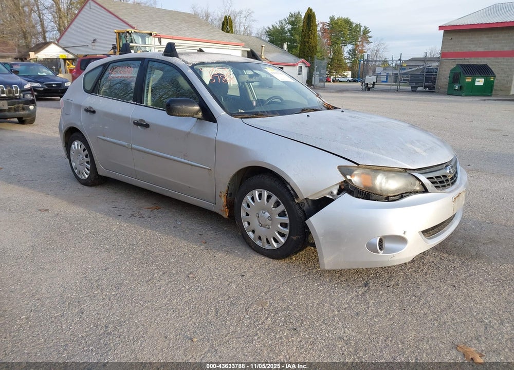 2008 SUBARU IMPREZA 2.5I VIN: JF1GH61618H834682